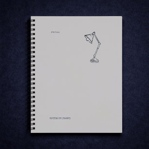 Night Owl Dark Academia Scholarly  Notebook