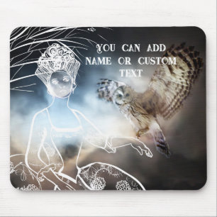 Night Owl Mouse Pad