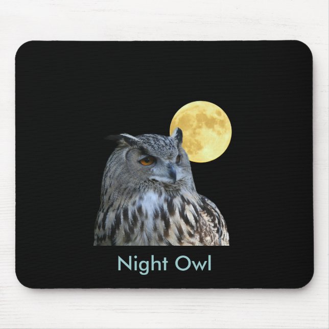 Night Owl Mousepad (Front)