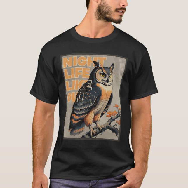 Night Owl T-Shirt (Front)