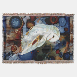 Night Owl Throw Blanket