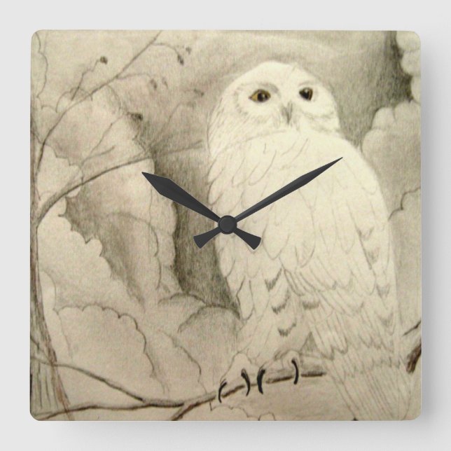 Night Owl Wall Clock (Front)