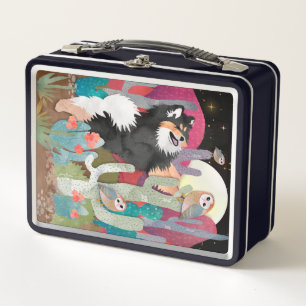 NIGHT OWLS FINNISH LAPPHUND - lunchbox