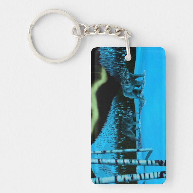 Night Patrol Keychain (Front)