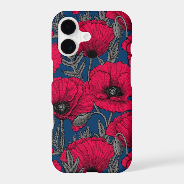 Night poppy garden (Back)