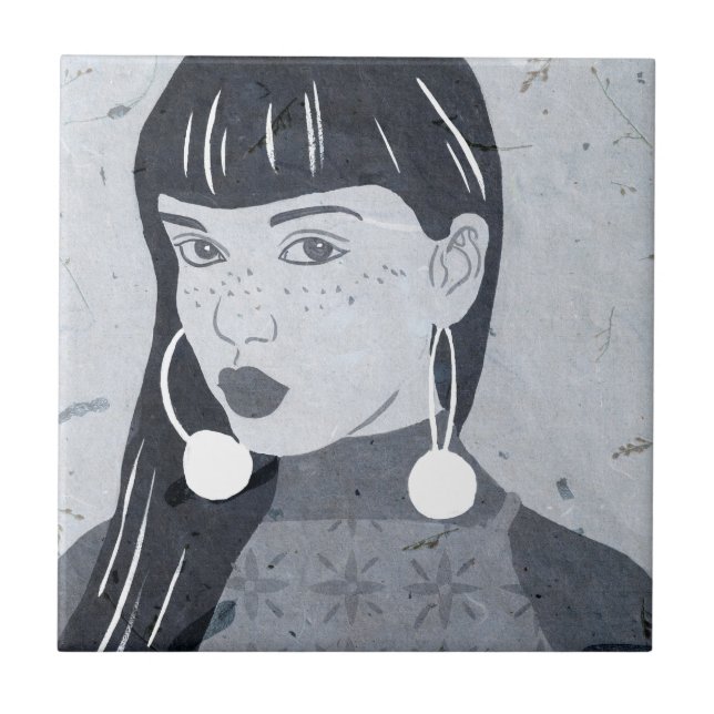 Night Portrait Glance Tile (Front)