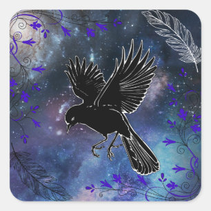 Night Raven Sticker