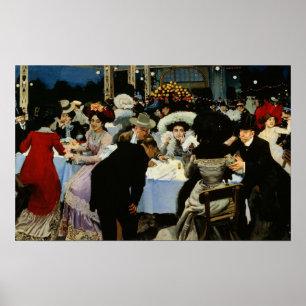 Night Restaurant Poster