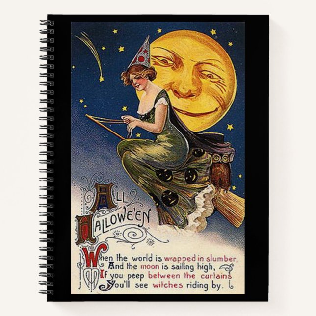 "Night Ride" Spiral Notebook (Front)