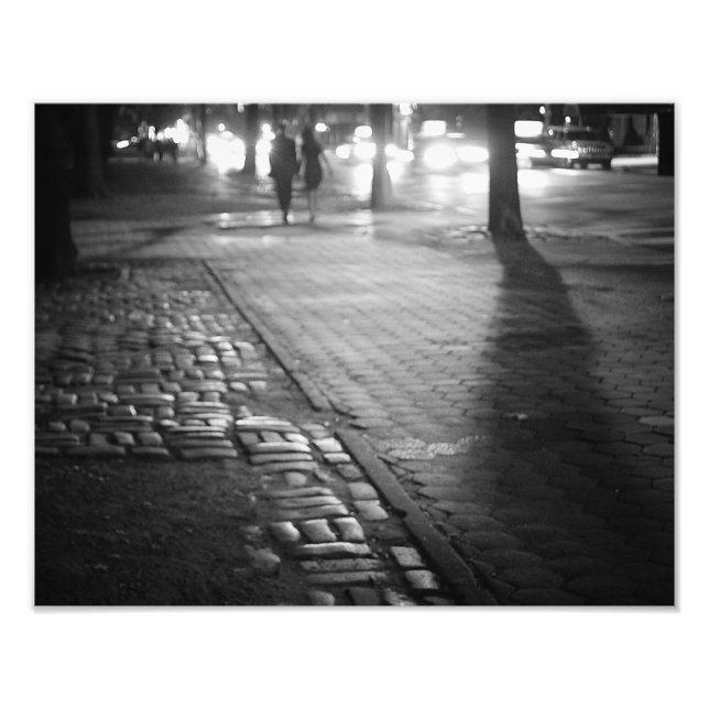 Night Romance - Central Park East - New York City Photo Print (Front)