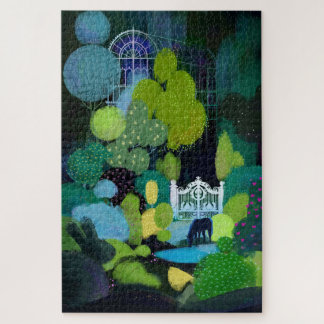 Night Secret Garden Jigsaw Puzzle