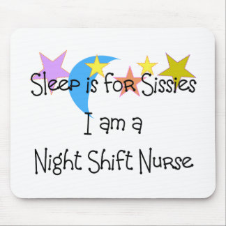 Night Shift Nurse Gifts Mouse Pad