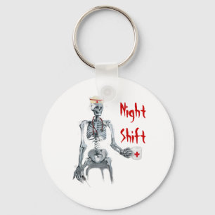 Night Shift Nurse Keychain