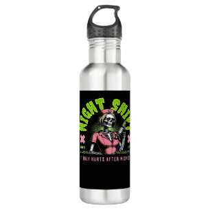 Night Shift Nurse - National Nurse Week Gift Ideas 710 Ml Water Bottle