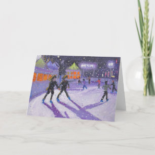 Night skaters Derby 2014 Holiday Card