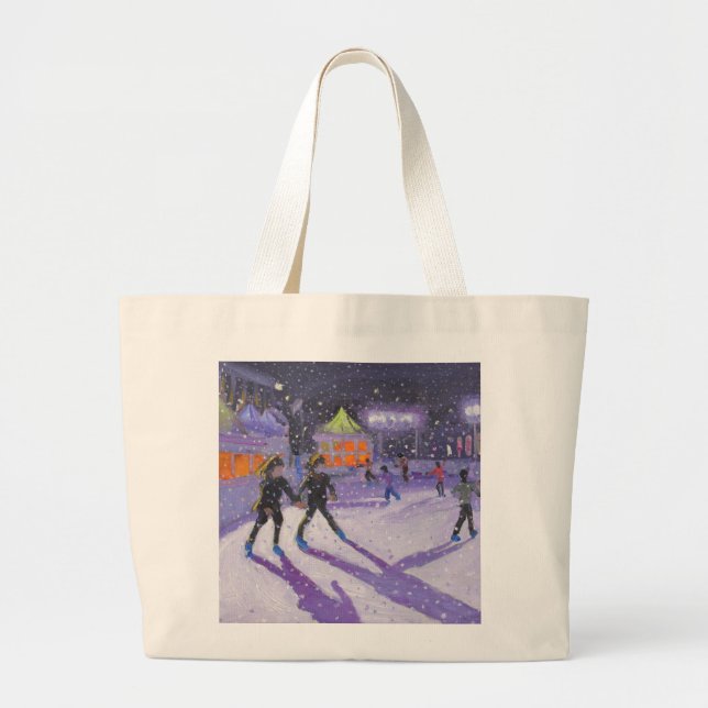 Night skaters Derby 2014 Large Tote Bag (Front)