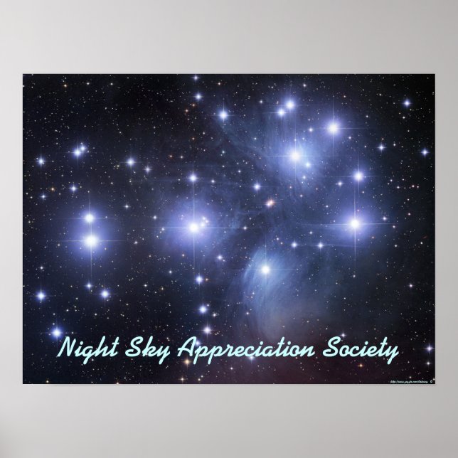 Night Sky Appreciation Society - Poster (Front)