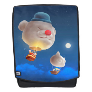 Night Sky Balloon Adventure Backpack