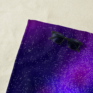Night Sky Beach Towel