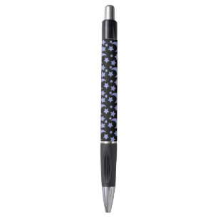 Night Sky Blue Moons and Stars Pen