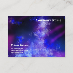 Night Sky Blue Sapphire Business Card
