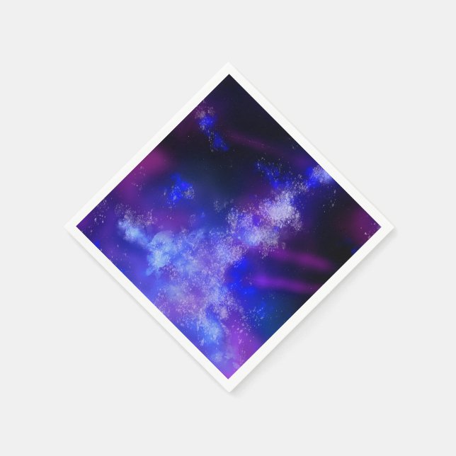 Night Sky Blue Sapphire  Napkin (Corner)