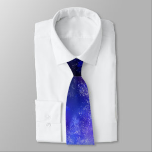 Night Sky Blue Sapphire Neck Tie