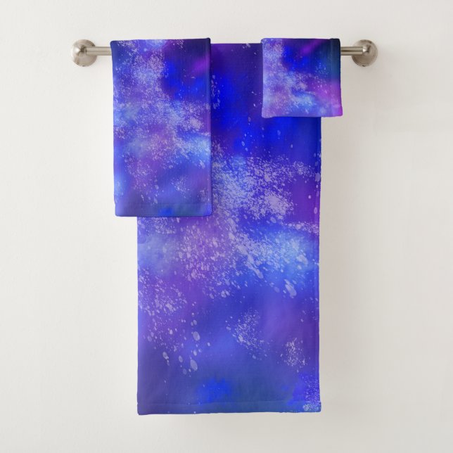 Night Sky Blue Sapphire Towel (Insitu)
