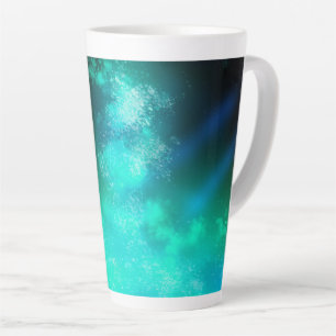 Night Sky Emerald Latte Mug