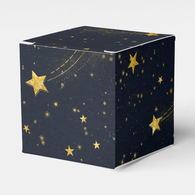 Night Sky Favor Box (Front Side)