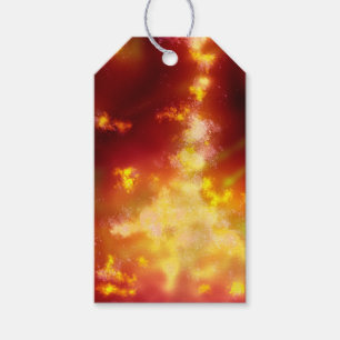 Night Sky Flame Gift Tags