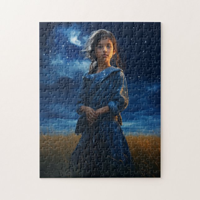 Night Sky Guardian Jigsaw Puzzle (Vertical)