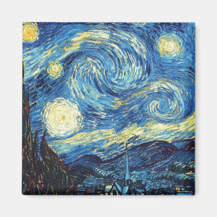 Night Sky Lights Moon Stars Astronomy Space Magnet