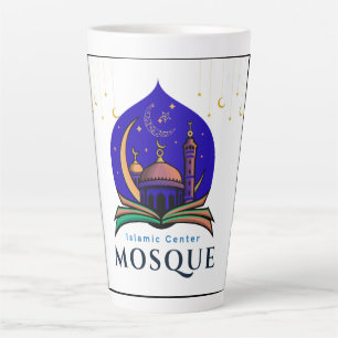 Night Sky Mosque Tumbler – Islamic Center Design Latte Mug