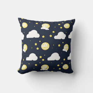 Night Sky Pattern Throw Pillow