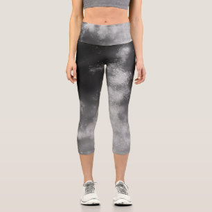 Night Sky Smoke Capri Leggings