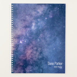 Night Sky Stars Personalized Planner