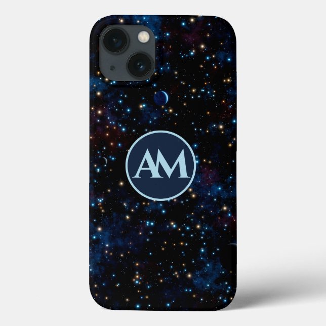 Night sky with stars and planets personalized Case-Mate iPhone case (Back)