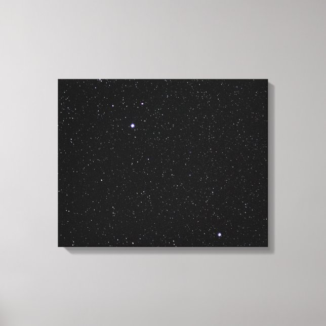 Night Sky with Stars Canvas Print (Front)