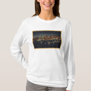 Night Skyline of "The Queen City of the T-Shirt