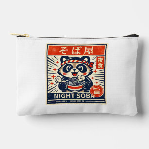 NIGHT SOBA Japanese Street Food Aesthetic Minima Accessory Pouch