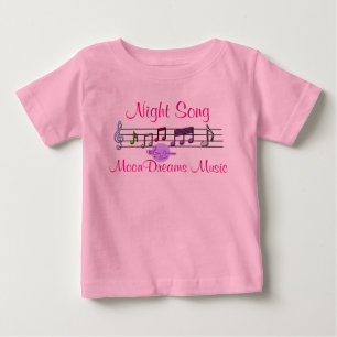 Night Song Pink Baby Tutu Bodysuit