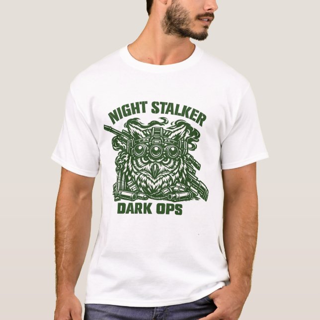Night Stalker Dark Ops Tee (Front)