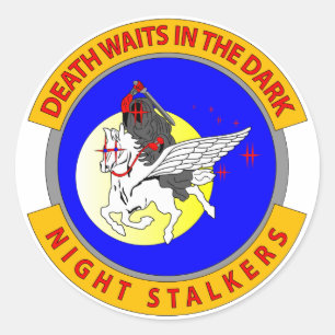 Night Stalkers Classic Round Sticker