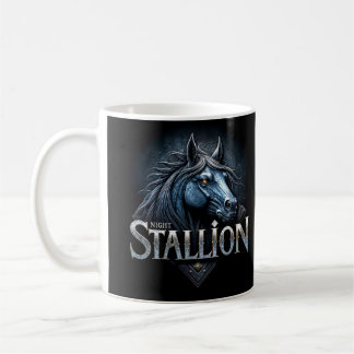 Night Stallion 2 Coffee Mug