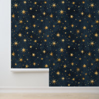 Night Stars navy Blue Ceiling