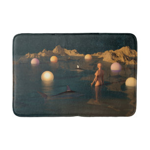 Night Swimming Bath Mat