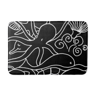 Night Swimming Bath Mat