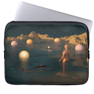 Night Swimming Laptop Sleeve
