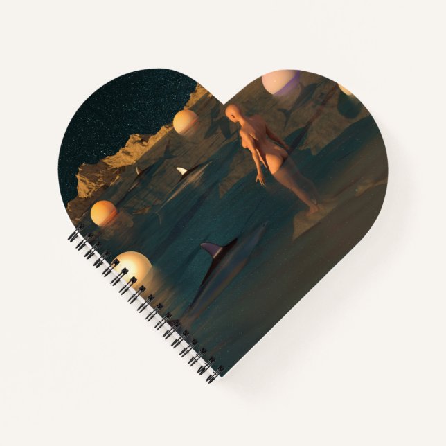 Night Swimming Notebook (Front)